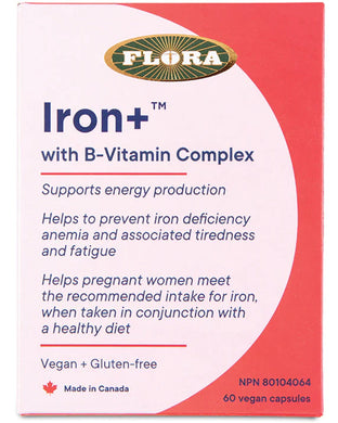 FLORA Iron+ (60 vcaps)