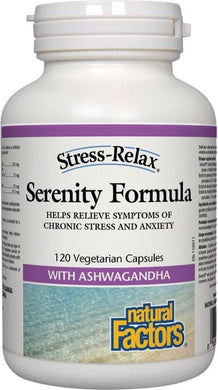 NATURAL FACTORS STRESS RELAX Serenity Formula (120 v-caps)