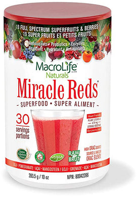 MACROLIFE NATURALS Miracle Reds Superfood (30 Servings)
