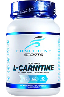 CONFIDENT SPORTS L-Carnitine (750 mg - 120 caps)